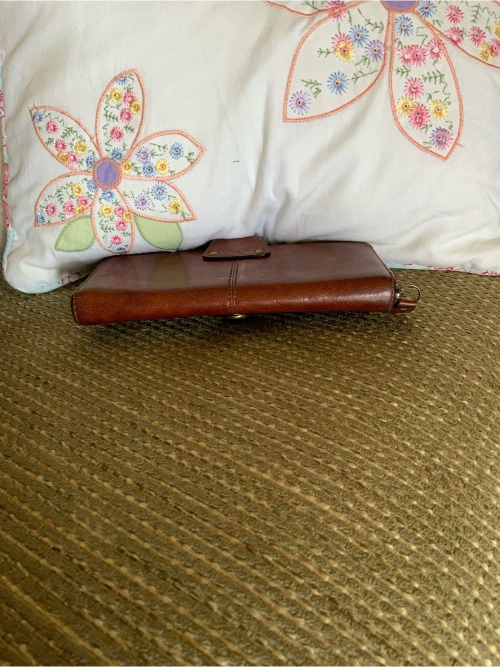 Vintage Coach Lily Legacy Turnlock Wallet Whisky - Picture 7 of 16